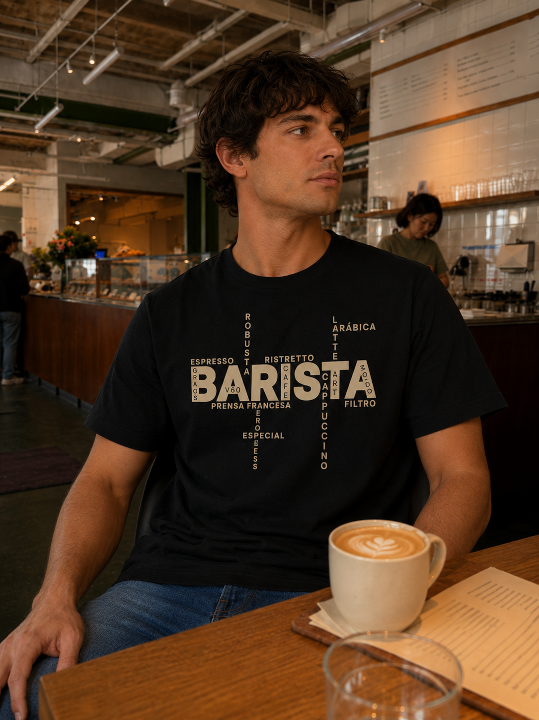 Camiseta Clássica - Barista