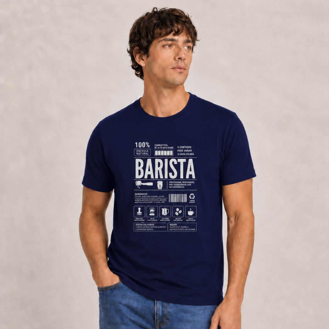 Camiseta Clássica - Barista Skills
