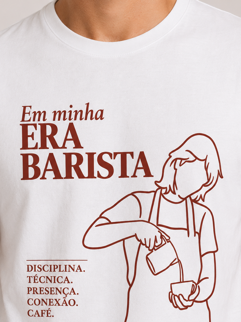 Camiseta Clássica - Era Barista