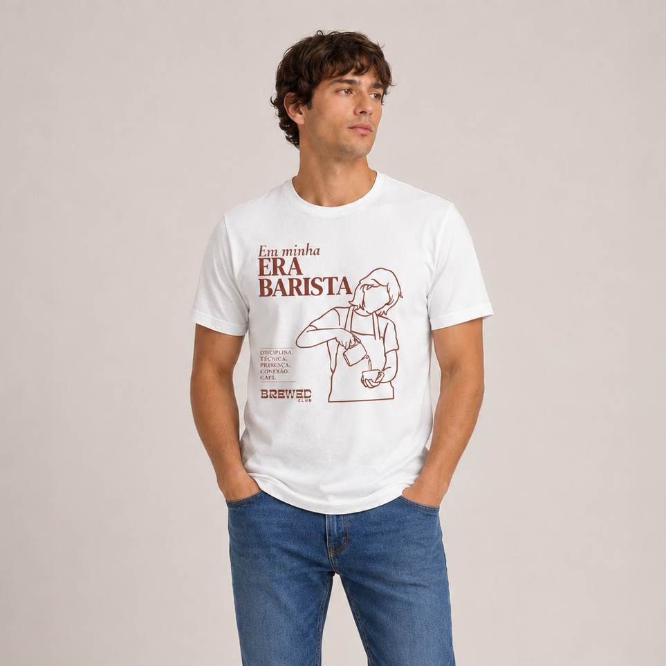 Camiseta Clássica - Era Barista