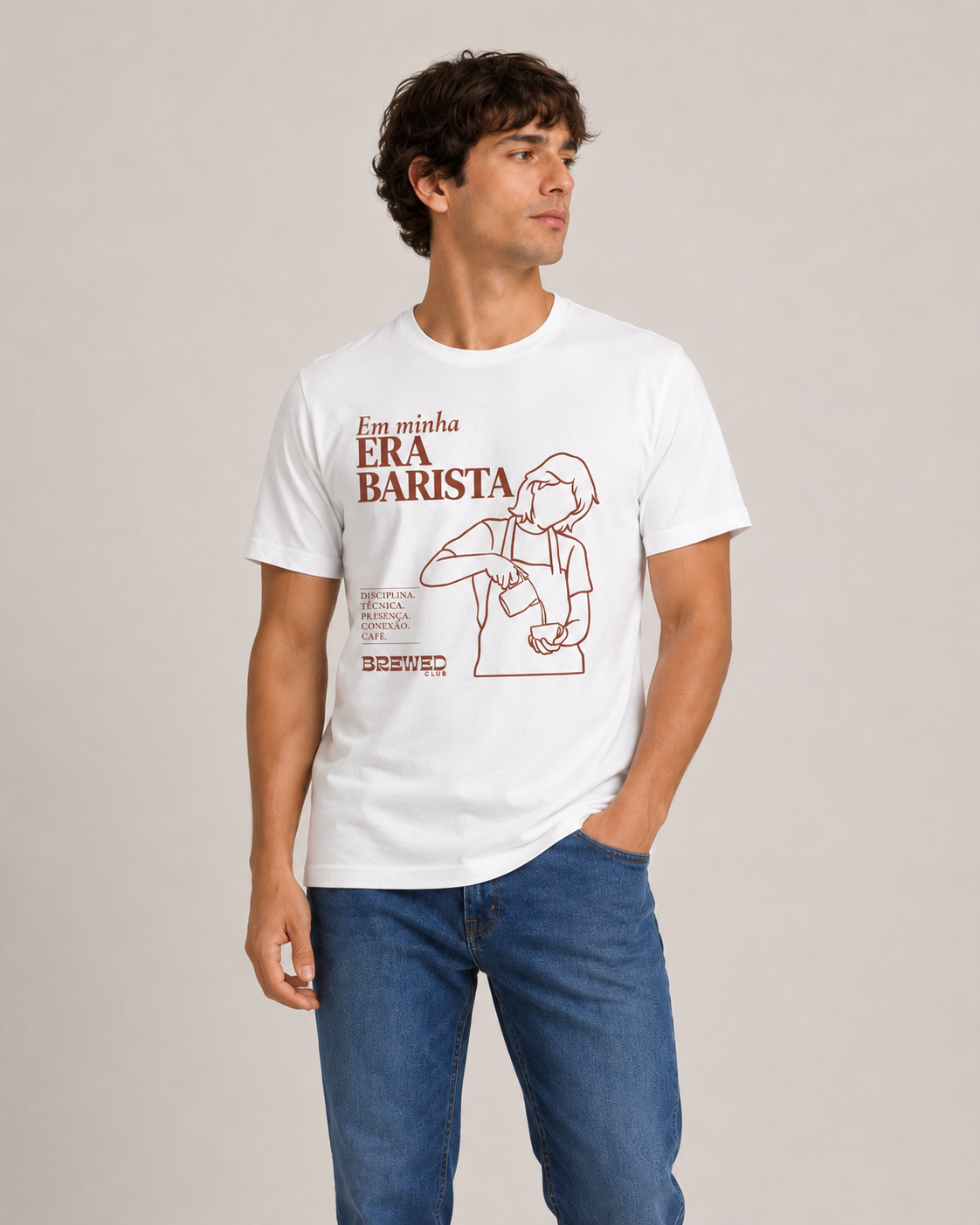 Camiseta Clássica - Era Barista