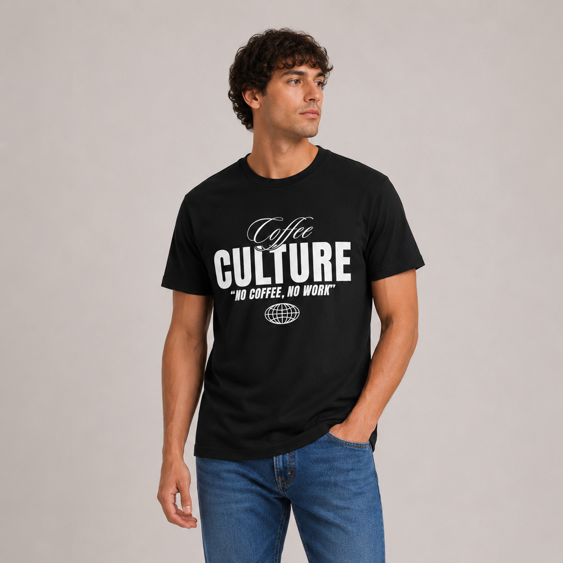 Camiseta Clássica - Coffee Culture