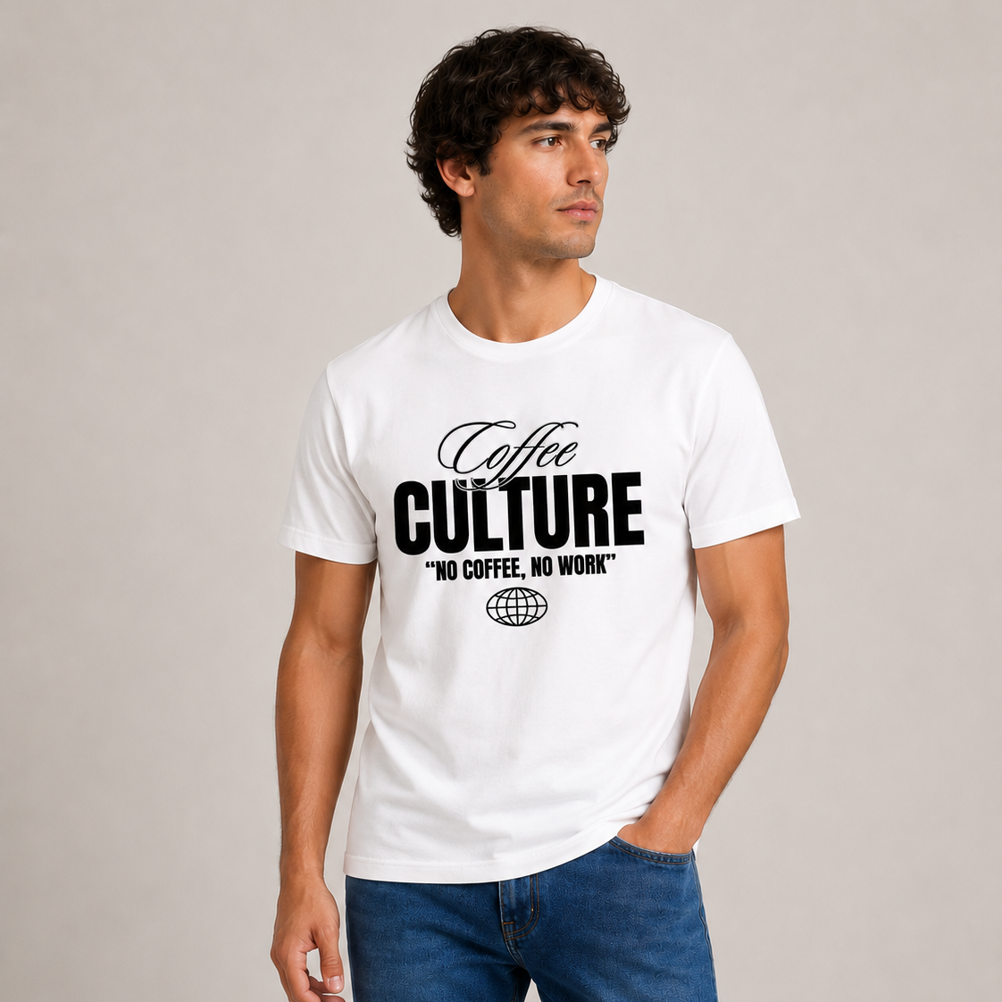 Camiseta Clássica - Coffee Culture