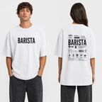 Camiseta Oversized - Barista Skills