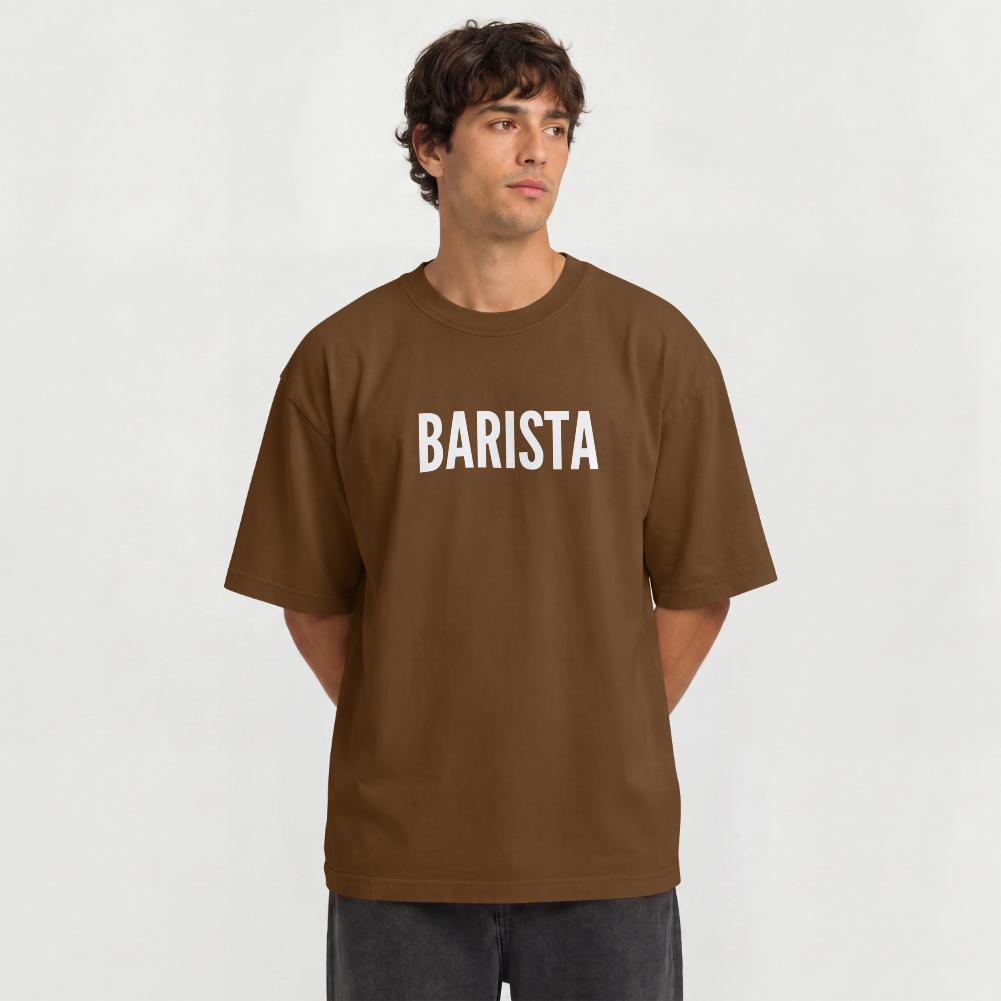 Camiseta Oversized - Barista Skills