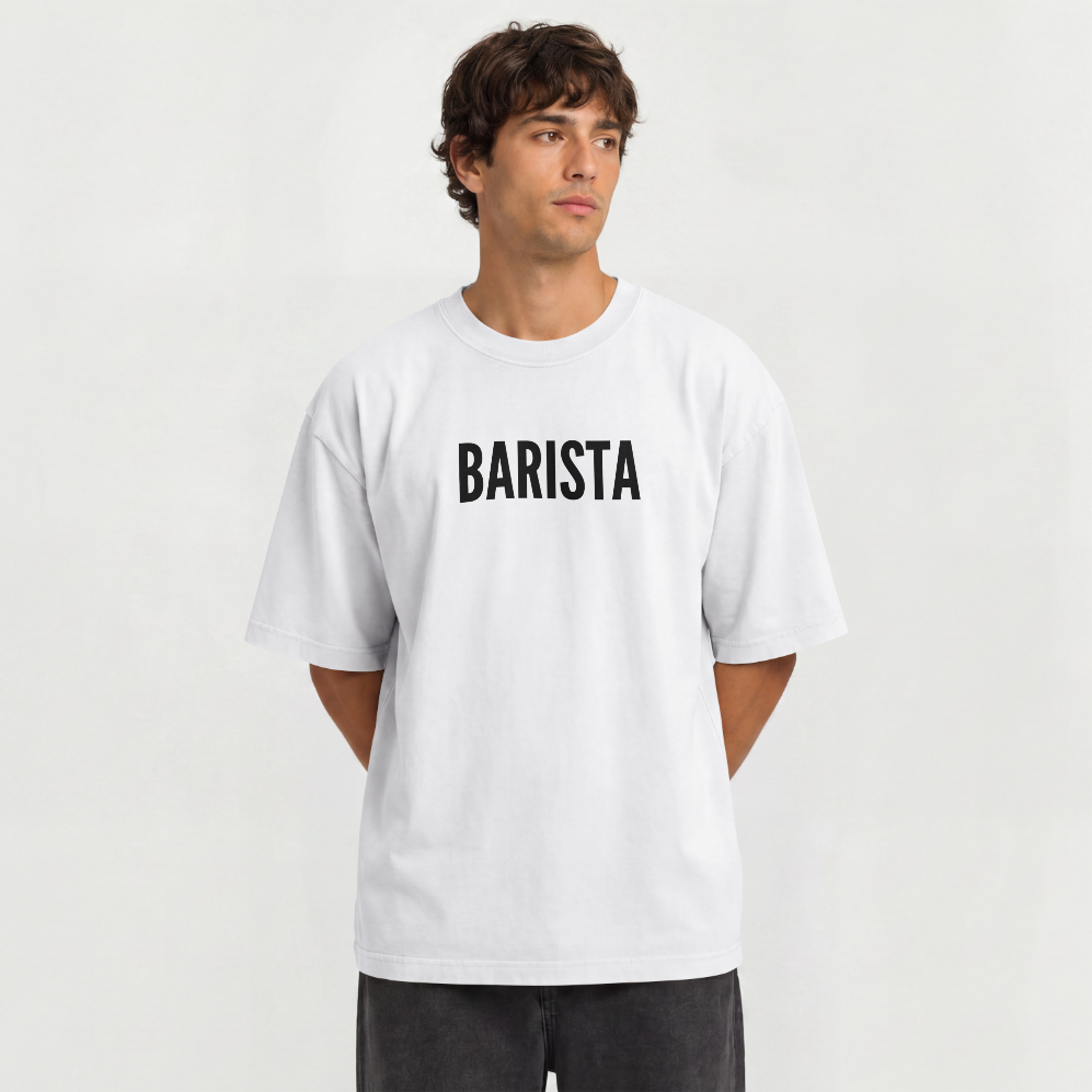 Camiseta Oversized - Barista Skills