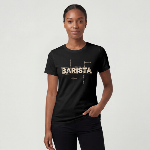 Camiseta Baby Look - Barista