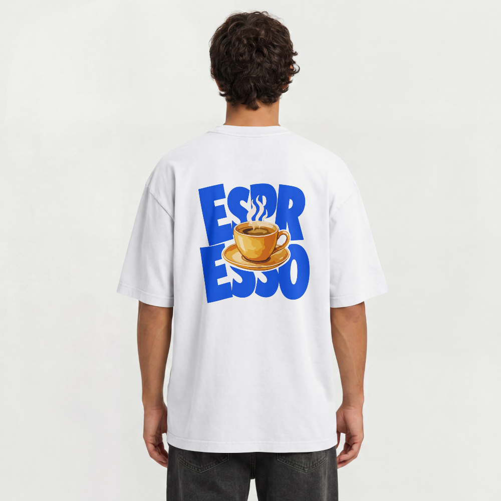 Camiseta Oversized - Espresso