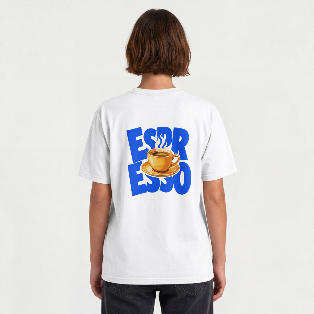 Camiseta Oversized - Espresso