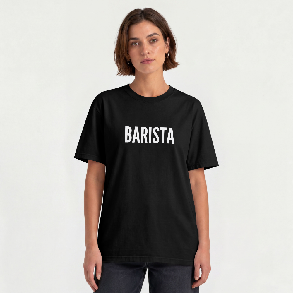 Camiseta Oversized - Barista Skills