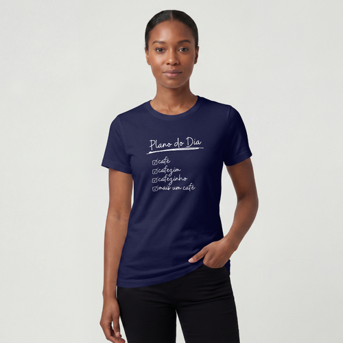 Camiseta Baby Look - Planos do Dia