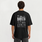 Camiseta Oversized - Barista Skills