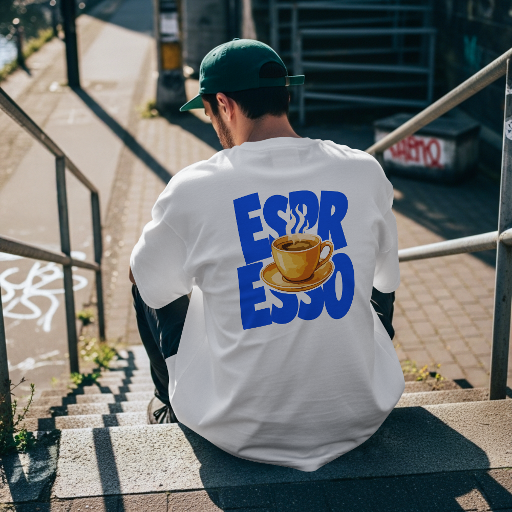 Camiseta Oversized - Espresso