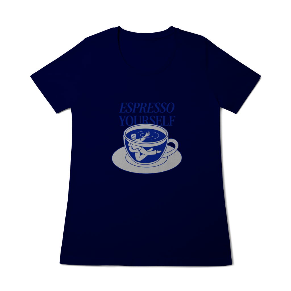 Camiseta Baby Look - Espresso Yourself