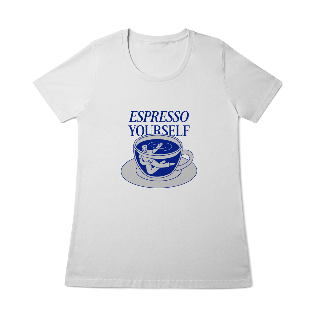 Camiseta Baby Look - Espresso Yourself