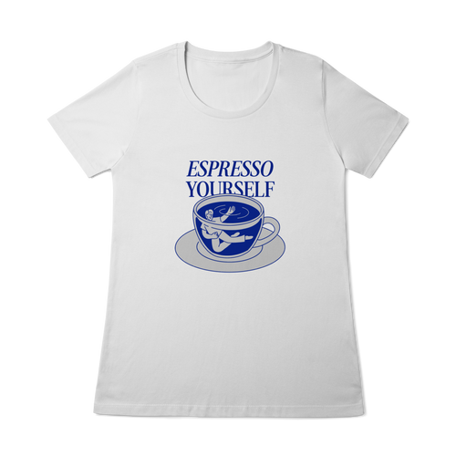 Camiseta Baby Look - Espresso Yourself