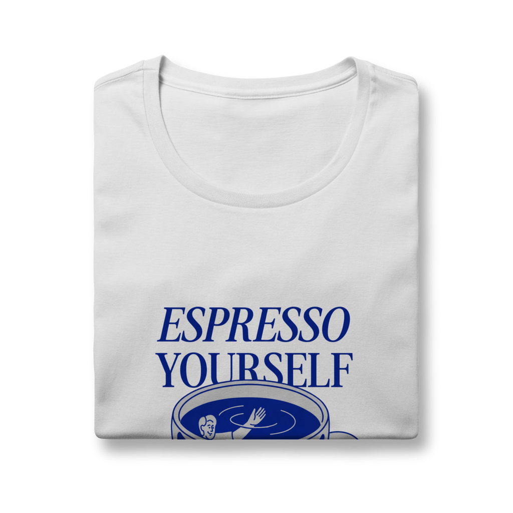 Camiseta Baby Look - Espresso Yourself