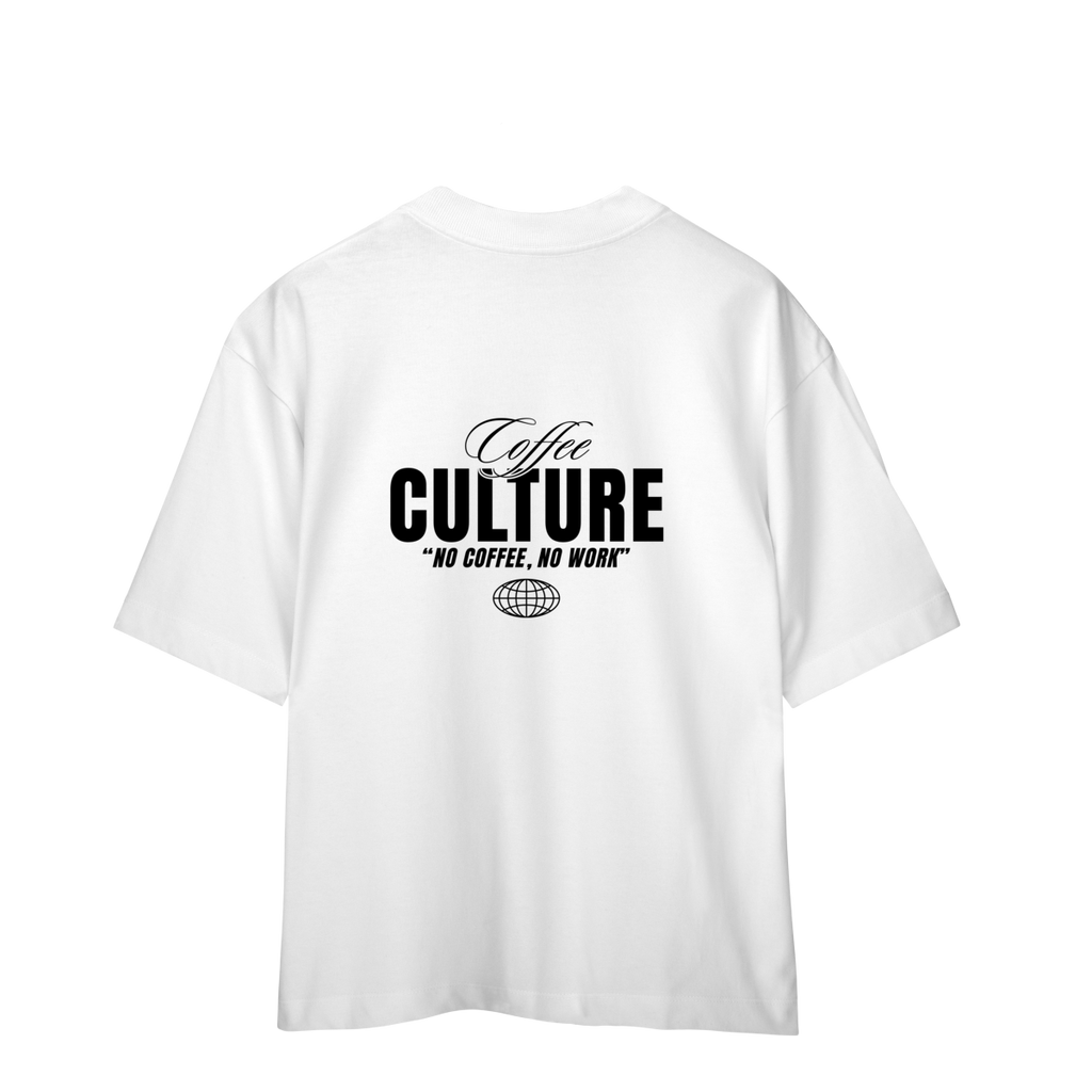 Camiseta Oversized - Coffee Culture