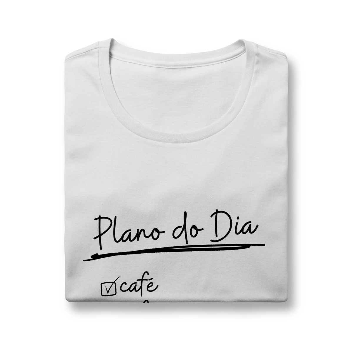 Camiseta Baby Look - Planos do Dia